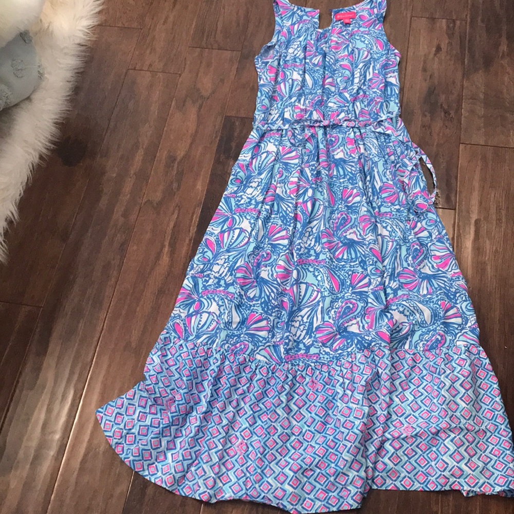 Lilly Pulitzer for Target summer dress juniors Size Lg 10/12